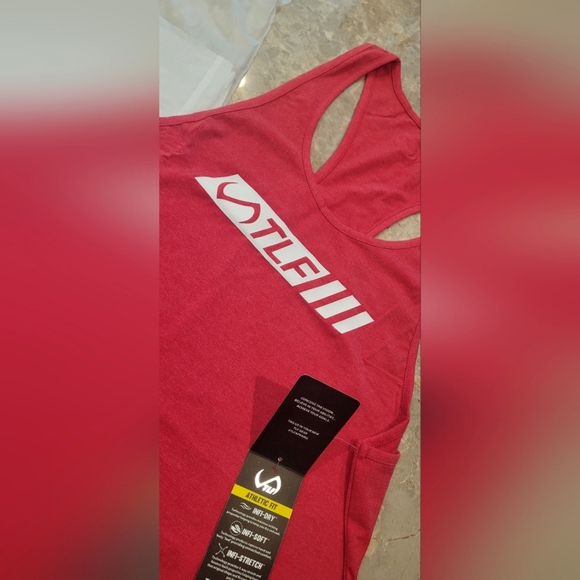 NWT- TLF Red Crop Tank - Picture 5 of 6